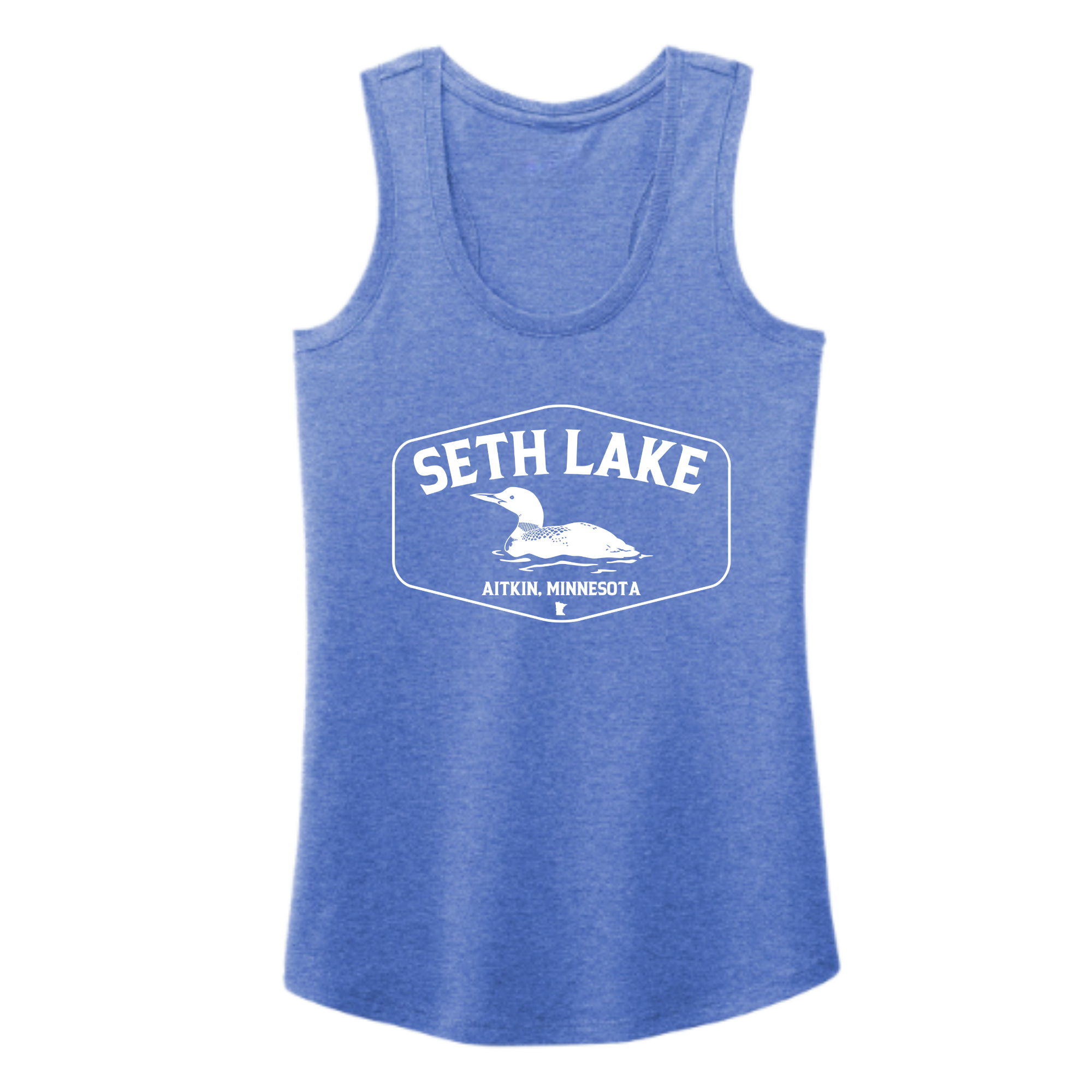 Loon Seth Lake Woman's Tank Top