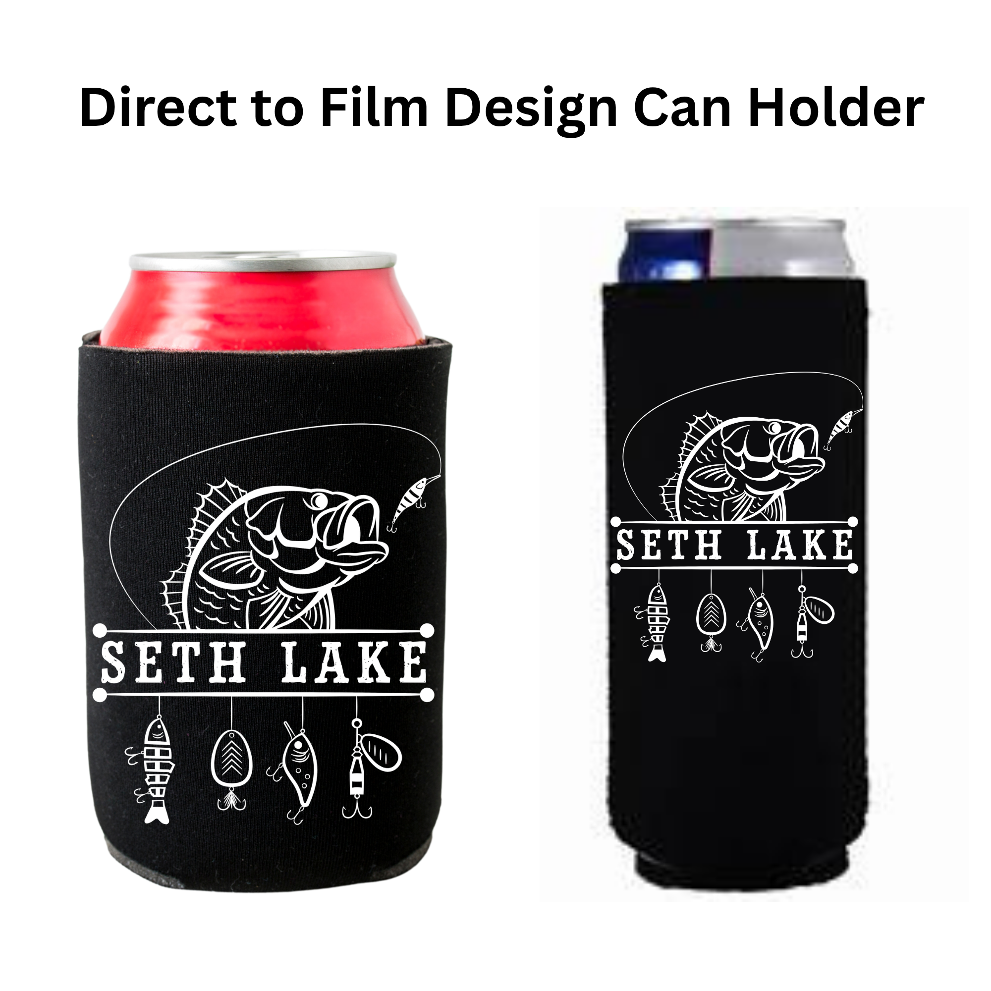Lure Seth Lake Neoprene Koozie