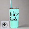 MN Outline Seth Lake 20 oz. Engraved Tumbler