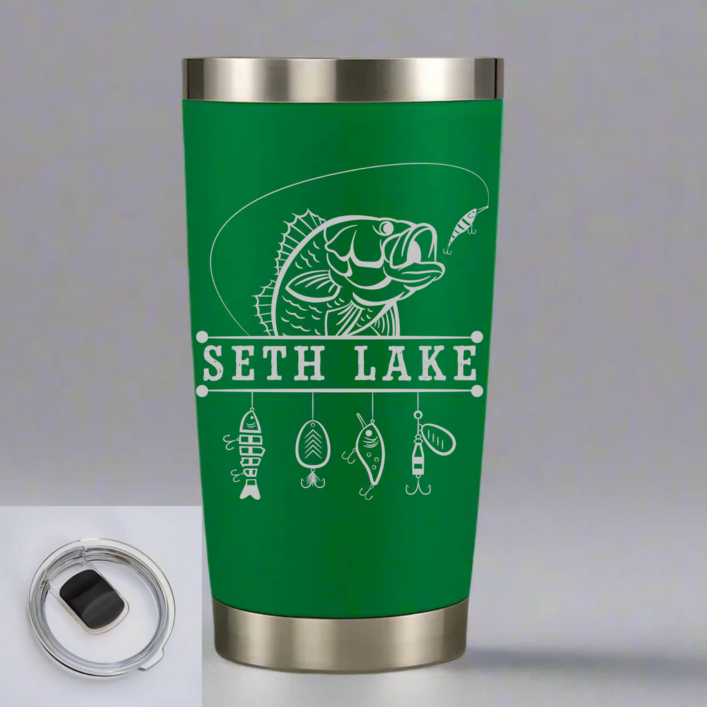 Lure Seth Lake 20 oz. Engraved Tumbler